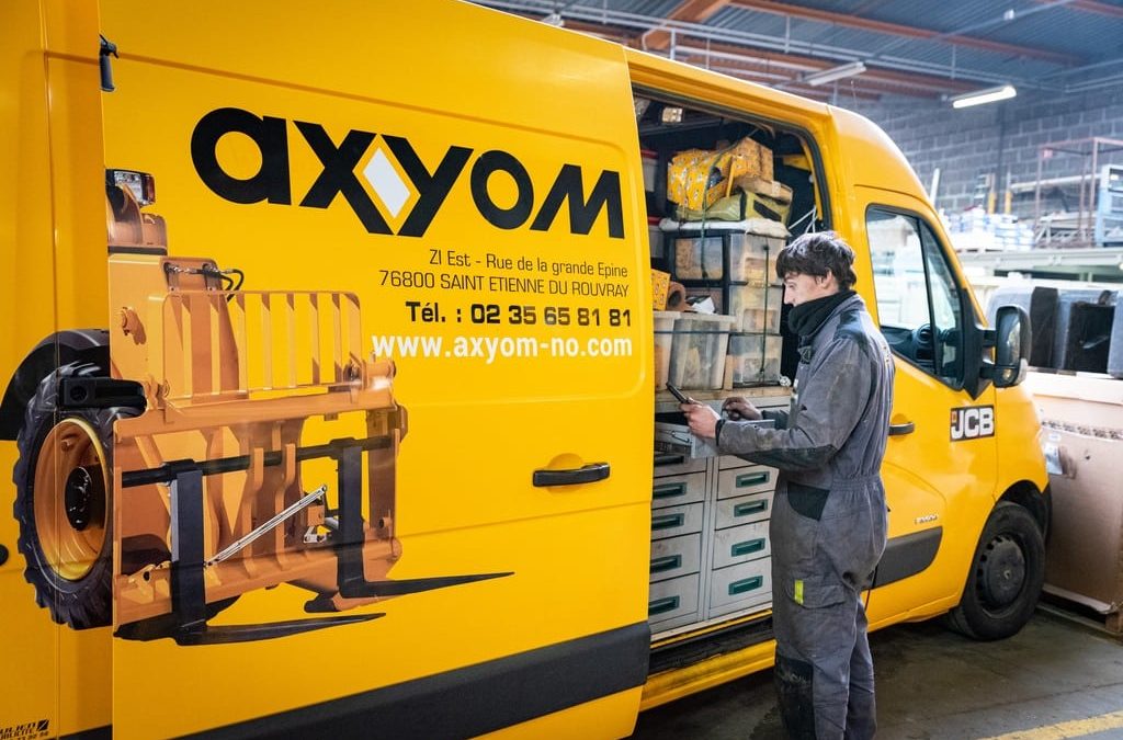 Entretenir son JCB chez AXYOM